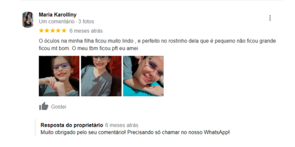 Depoimento 10 - Clientes Iza Óticas