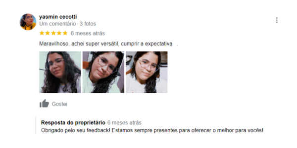 Depoimento 1 - Clientes Iza Óticas