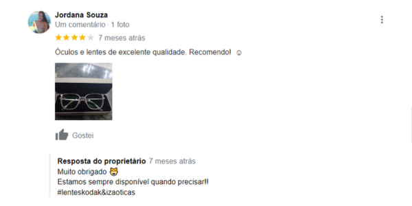 Depoimento 6 - Clientes Iza Óticas