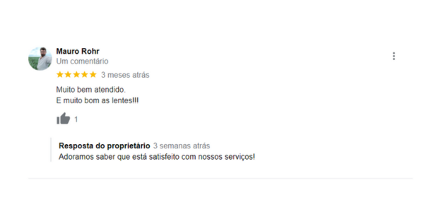 Depoimento 4 - Clientes Iza Óticas